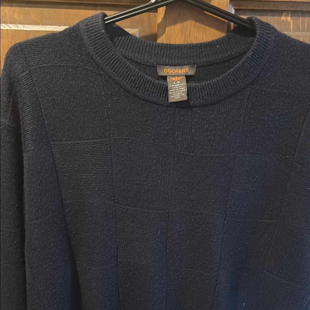 Dockers Navy Blue Sweater men’s large